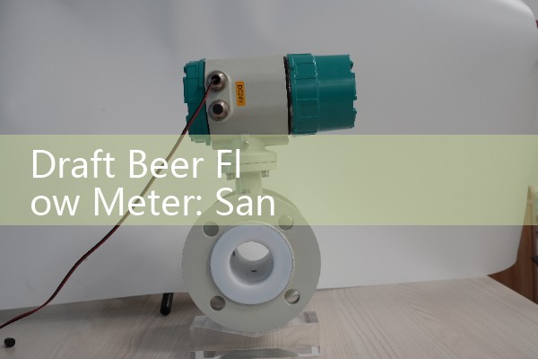 Draft Beer Flow Meter: Sanitary Bar Inventory Pour Counter Monitoring Systems